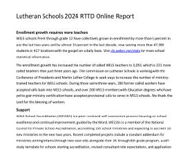 Commission on Lutheran Schools